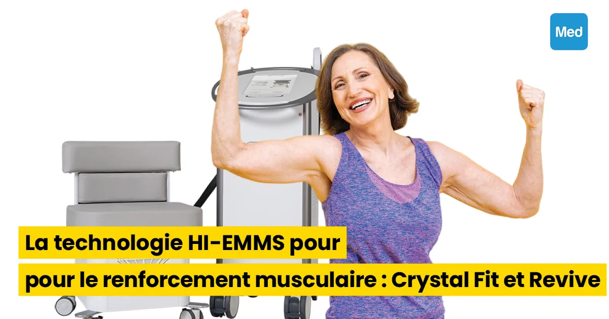 La technologie HI-EMMS pour le renforcement musculaire : Crystal Fit et Revive
